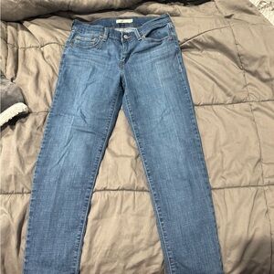 Levi's Women's Skinny Jeans in Deep Blue